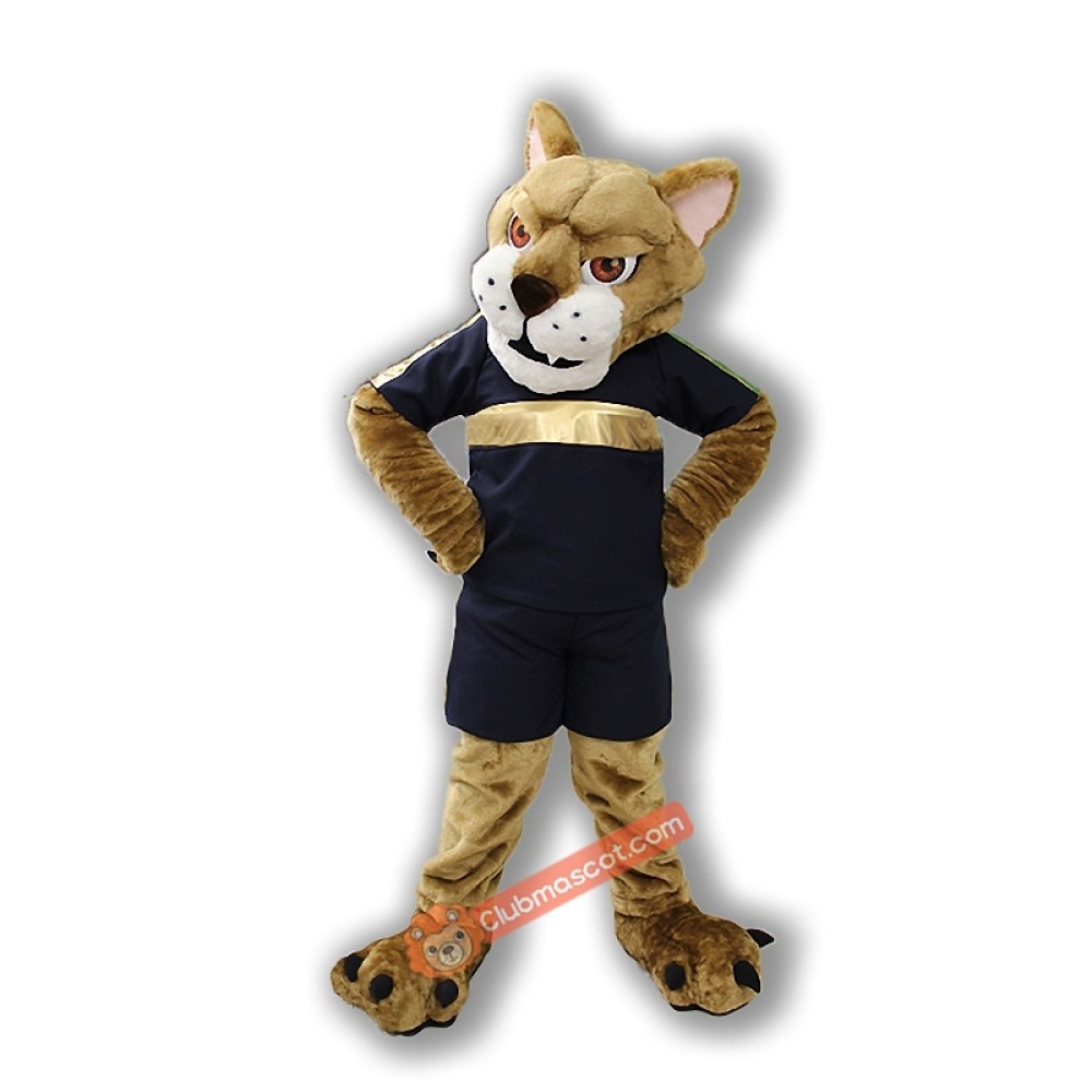 Mountain Lion Mascot Costume, Mountain Lion Costume