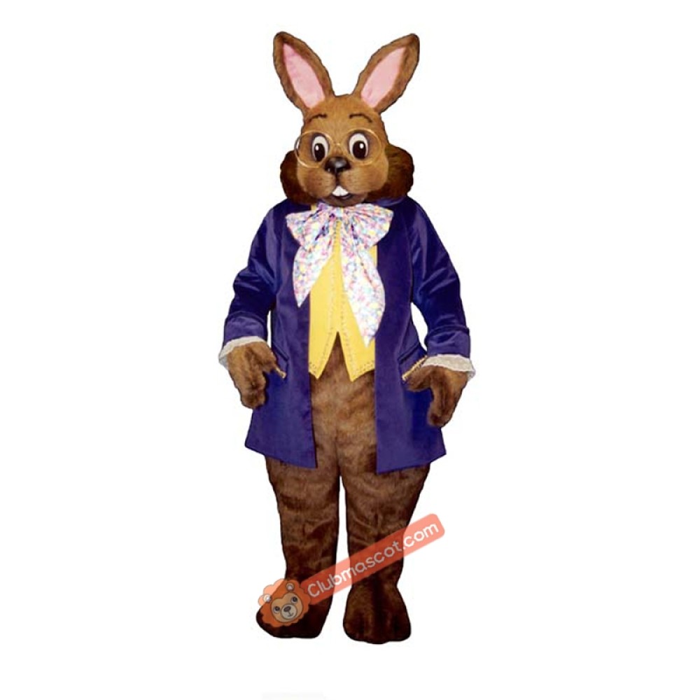 Mr. Brown Bunny Mascot Costume, Mr. Brown Bunny Costume