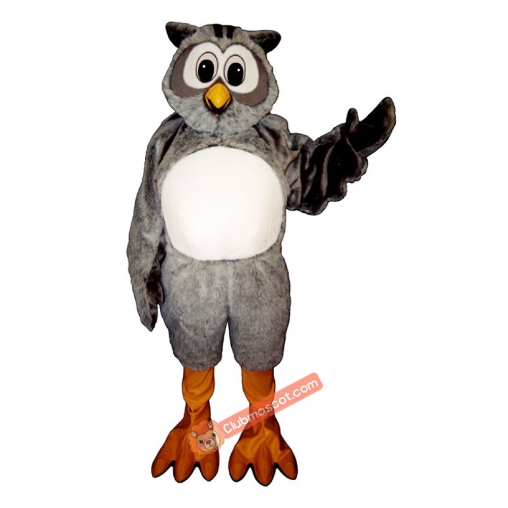 Mr. Owl Mascot Costume, Mr. Owl Costume