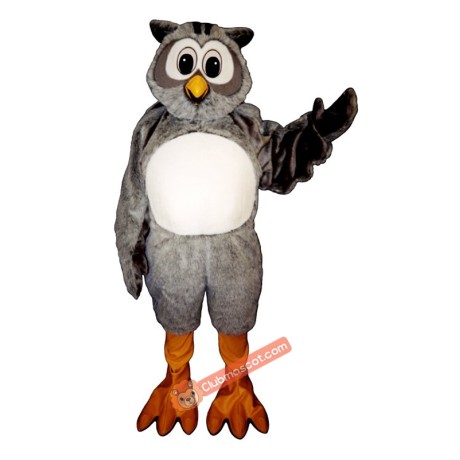 Mr. Owl Mascot Costume, Mr. Owl Costume