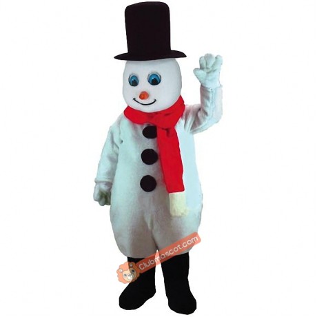 Mr. Snowman Lightweight Mascot Costume, Mr. Snowman Costume