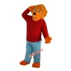 Mr. Orange Bear Mascot Costume, Mr. Orange Bear Costume