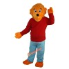 Mr. Orange Bear Mascot Costume, Mr. Orange Bear Costume