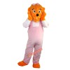 Ms. Orange Bear Mascot Costume, Ms. Orange Bear Costume