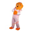 Ms. Orange Bear Mascot Costume, Ms. Orange Bear Costume