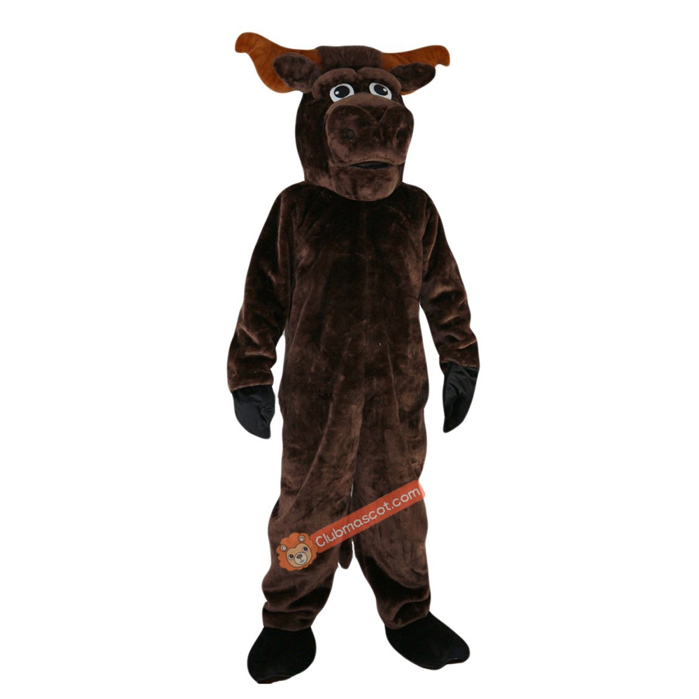 Muscle Cattle Mascot Costume, Muscle Cattle Costume