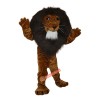 Muscle Lion Cartoon Mascot Costume, Muscle Lion Cartoon Costume