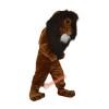 Muscle Lion Cartoon Mascot Costume, Muscle Lion Cartoon Costume