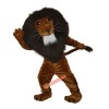 Muscle Lion Cartoon Mascot Costume, Muscle Lion Cartoon Costume