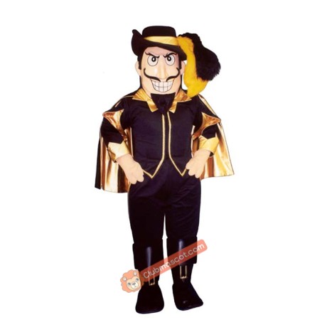 Musketeer Mascot Costume, Musketeer Costume