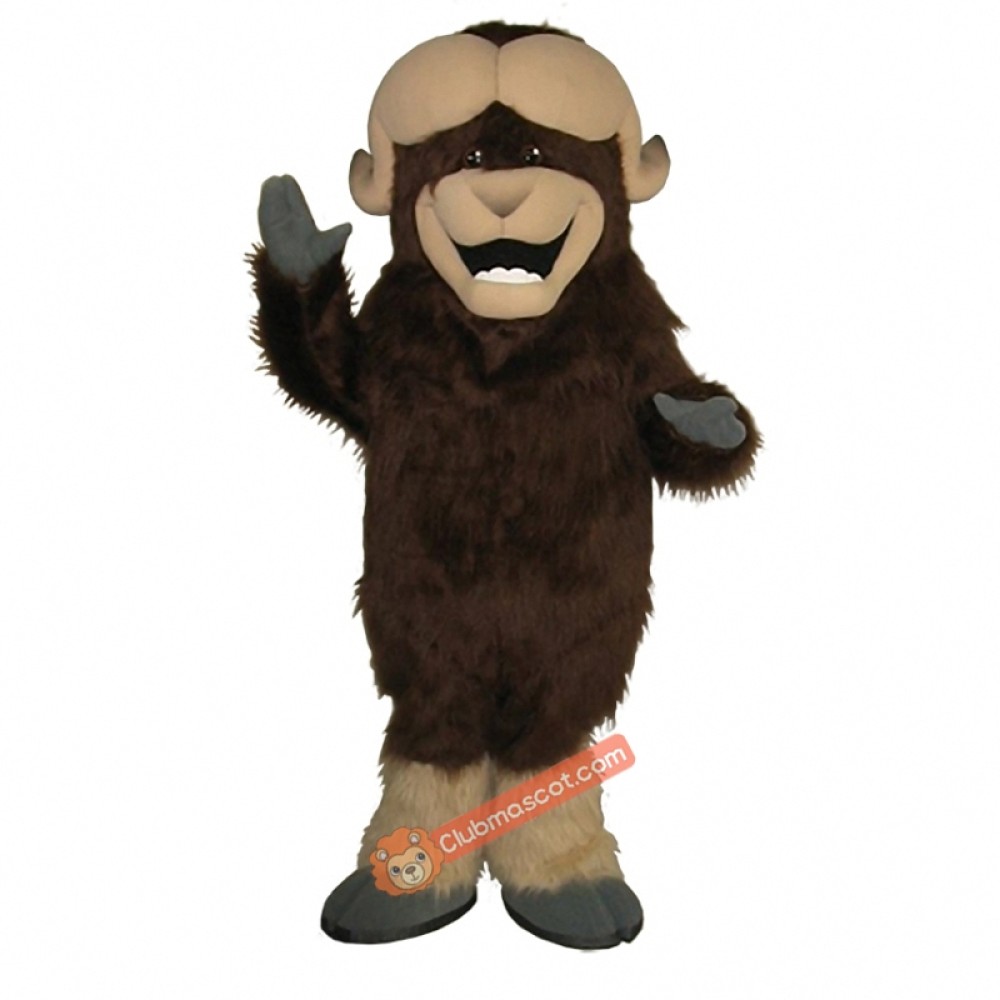 Muskox Mascot Costume, Muskox Costume