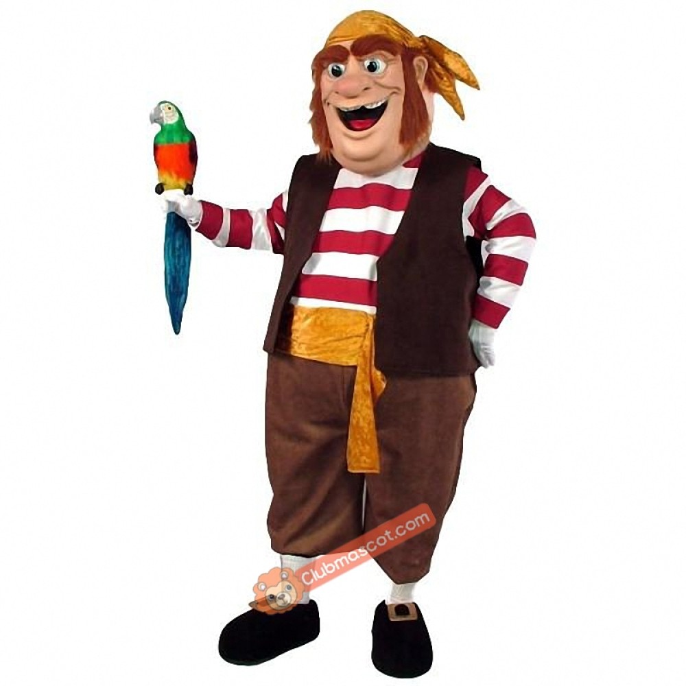 Mutton Pirate Mascot Costume, Mutton Pirate Costume