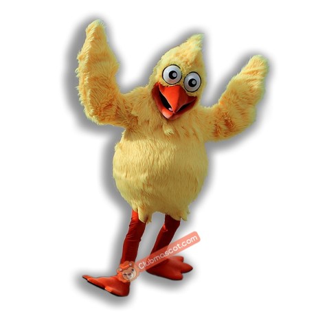 Naughty Chick Mascot Costume, Naughty Chick Costume