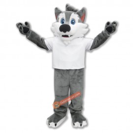 Naughty Wolf Mascot Costume, Naughty Wolf Costume