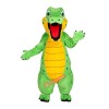 New Green Alligator Mascot Costume, New Green Alligator Costume