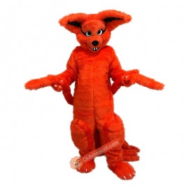 Nine-tailed fox dog Cartoon Mascot Costume, Nine-tailed fox dog Cartoon Costume