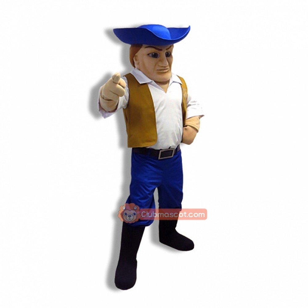 Handsome Patriot Mascot Costume