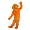 Orange Bear Mascot Costume, Orange Bear Costume