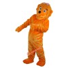 Orange Bear Mascot Costume, Orange Bear Costume