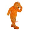 Orange Bear Mascot Costume, Orange Bear Costume