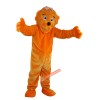 Orange Bear Mascot Costume, Orange Bear Costume