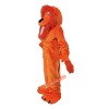 Orange Lion Cartoon Mascot Costume, Orange Lion Cartoon Costume