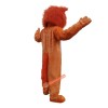 Orange Lion Mascot Costume, Orange Lion Costume