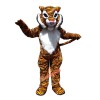 Orange Striped Tiger Cartoon Mascot Costume, Orange Striped Tiger Cartoon Costume