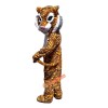 Orange Striped Tiger Cartoon Mascot Costume, Orange Striped Tiger Cartoon Costume