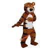 Orange Tiger Cartoon Mascot Costume, Orange Tiger Cartoon Costume