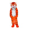 Orange Tiger Cartoon Mascot Costume, Orange Tiger Cartoon Costume