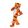 Orange Tiger Cartoon Mascot Costume, Orange Tiger Cartoon Costume