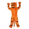 Orange Tiger Cartoon Mascot Costume, Orange Tiger Cartoon Costume