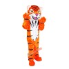 Orange Tiger Cartoon Mascot Costume, Orange Tiger Cartoon Costume