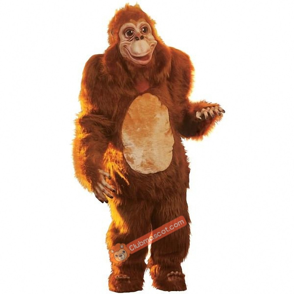 Orangutan Mascot Costume, Orangutan Costume