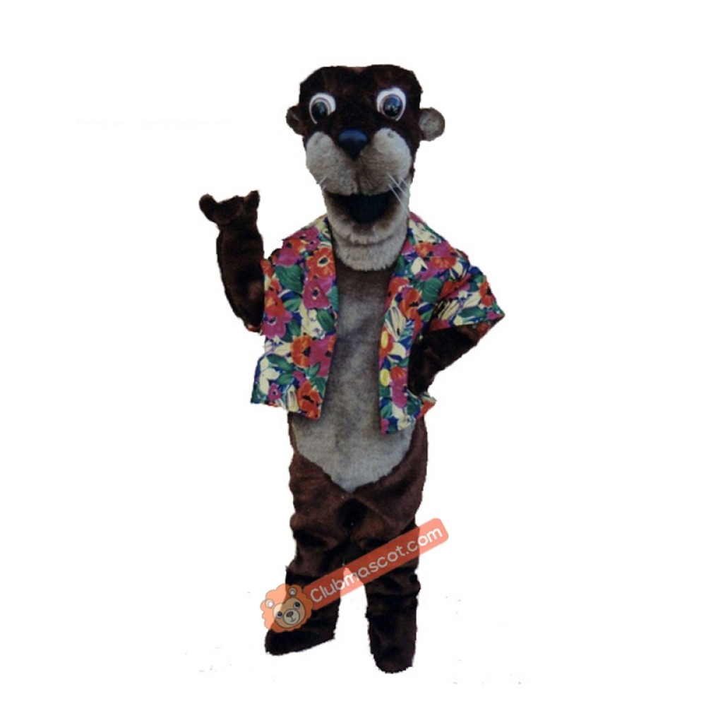 Otto Otter Mascot Costume, Otto Otter Costume