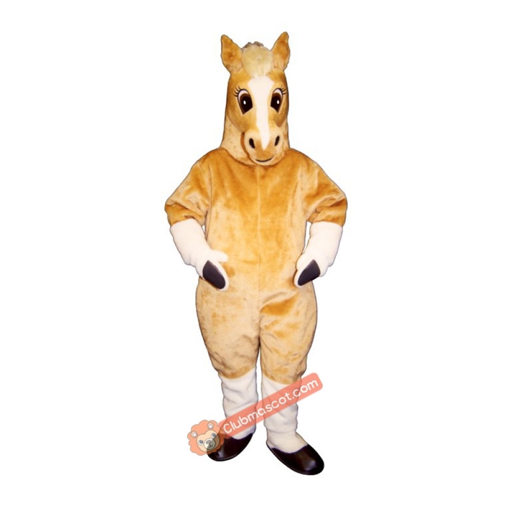 Palomino Mascot Costume, Palomino Costume