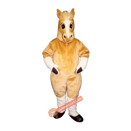 Palomino Mascot Costume, Palomino Costume