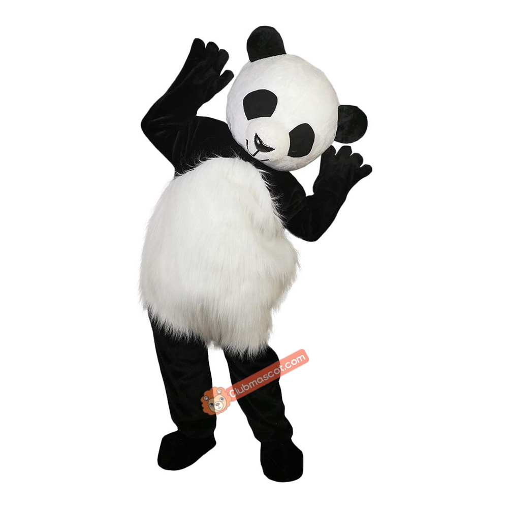 Panda Cartoon Mascot Costume, Panda Cartoon Costume