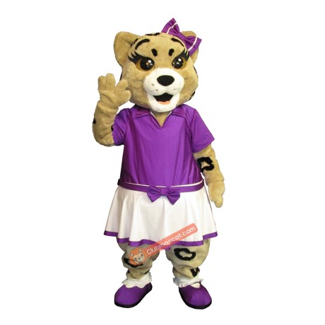 Panther Cub Mascot Costume, Panther Cub Costume