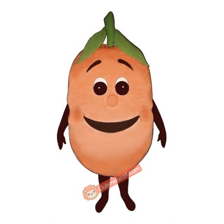 Peachie (Bodysuit not included) Mascot Costume, Peachie (Bodysuit not included) Costume