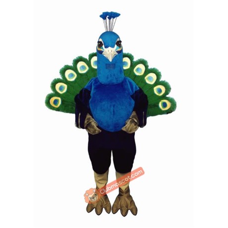 Peacock Mascot Costume, Peacock Costume