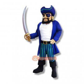 College Handsome Pirate Mascot Costume