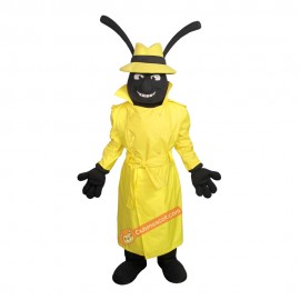 Pest Detective Mascot Costume, Pest Detective Costume