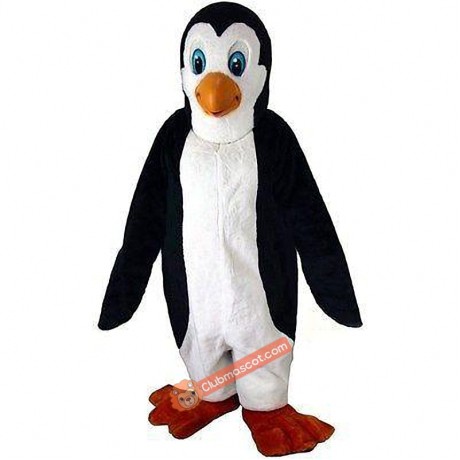 Petey Penguin Mascot Costume, Petey Penguin Costume