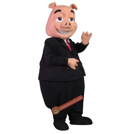 Pie Man Pig Mascot Costume, Pie Man Pig Costume