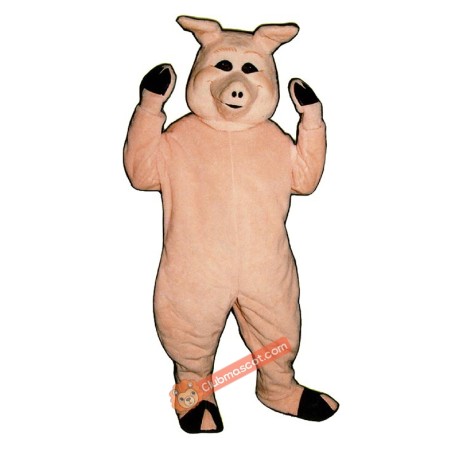 Pierre Pig Mascot Costume, Pierre Pig Costume