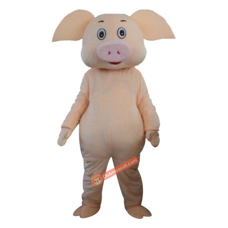 Pig Cartoon Mascot Costume, Pig Cartoon Costume