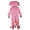 Pink Elephant Cartoon Mascot Costume, Pink Elephant Cartoon Costume