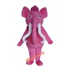 Pink Elephant Character Mascot Costume, Pink Elephant Character Costume